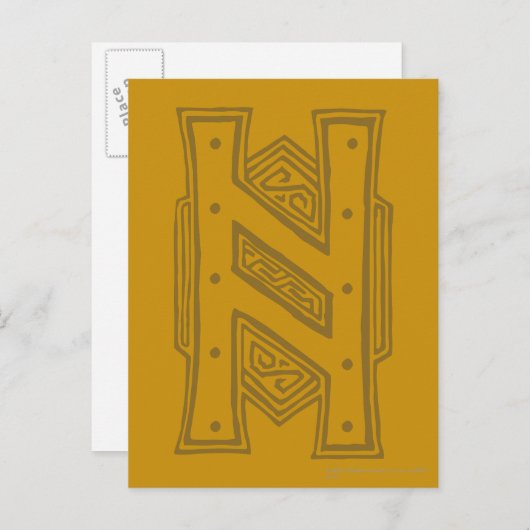 Erebor - H-Symbol Postkarte (Vorne/Hinten)
