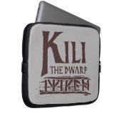 Erebor - Kili Name Laptopschutzhülle (Vorne Rechts)
