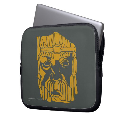 Erebor Statue Symbol Laptopschutzhülle (Vorderseite Links)