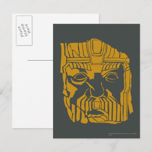 Erebor Statue Symbol Postkarte (Vorne/Hinten)