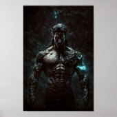 Erebus Griechischer Gott verkörpert die Urdunkelhe Poster (Vorne)