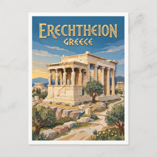 Erechtheion Athen Griechenland Postkarte
