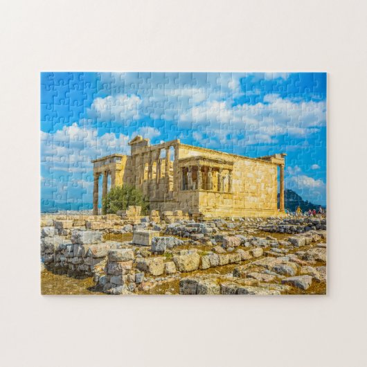 Erechtheum Acropolis Athens. Puzzle (Horizontal)
