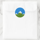 Ered Sul Populace Abzeichen Runder Aufkleber (Tasche)
