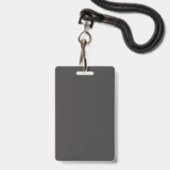 Ereignis-Abzeichen für Zugang zum Ausweis (Rückseite mit Lanyard)