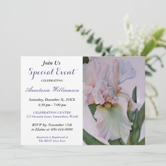 EREIGNIS DER GRADUATIONSPARTEI EINLADUNG (Stehend Vorderseite)