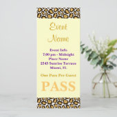 Ereignis oder Party Einladung (Stehend Vorderseite)