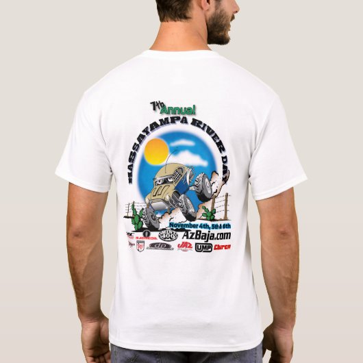 Ereignis-Shirt 2016 AzBaja.com Hassayampa T-Shirt (Rückseite)