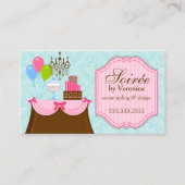 Ereignis-Stylist und Entwurf Visitenkarte (Vorderseite)