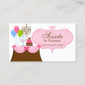 Ereignis-Stylist und Entwurf Visitenkarte (Vorderseite)