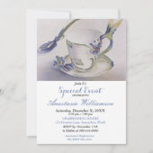 EREIGNIS ZU BLUME UND BIRD PARTY EINLADUNG (Vorderseite)