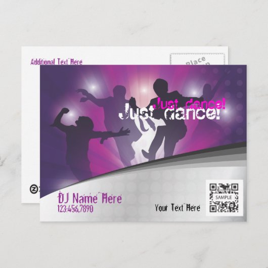 Ereignisabfrage für Postcard-Vorlagen Postkarte (Vorne/Hinten)