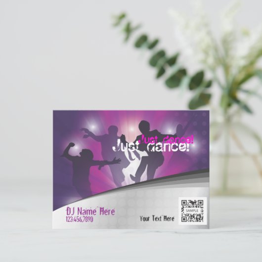 Ereignisabfrage für Postcard-Vorlagen Postkarte (Stehend Vorderseite)