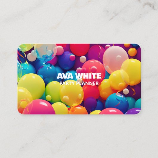 Ereignisdekor Visitenkarte (Vorderseite)