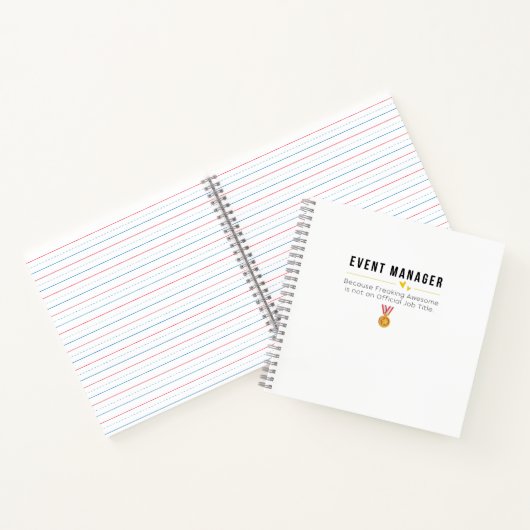 Ereignismanager Notizblock (Innenseite)