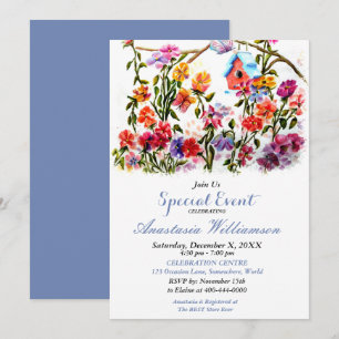 EREIGNISMÄSSIGUNG FÜR DAS OPEN HOUSE PARTY EINLADUNG