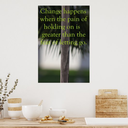 Ereignisse ändern poster (Küche)