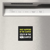 Ereignisse Bleibe in Camper Magnet (In Situ (Geschirrspüler))
