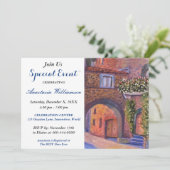 EREIGNISSE DES NEIGHBORHOOD-PARTY EINLADUNG (Stehend Vorderseite)