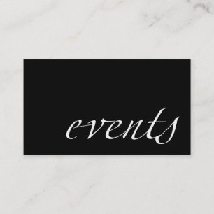 Ereignisse (Event-Planer) Visitenkarte
