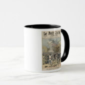 Ereignisse im Bordeaux Tasse (VorderseiteRechts)