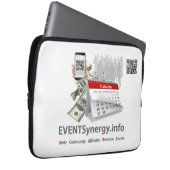 EREIGNISSEynergy - Laptop-Sieb 13" Laptopschutzhülle (Vorne Rechts)
