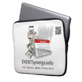 EREIGNISSEynergy - Laptop-Sieb 13" Laptopschutzhülle (Vorderseite Links)