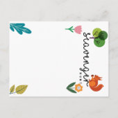 Ereignisthemahelfer Pta oder Zapfwellenantriebs Ankündigungspostkarte (Rückseite)