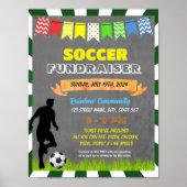 Ereignisvorlage für Fußball-Fundraiser Poster (Vorne)