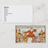 Erema und Thomas - das Lied unglücklichen Bruders Visitenkarte (Vorne/Hinten)