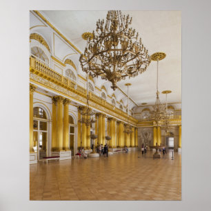 Eremitage-Museum, Raum 191, Die große Halle Poster