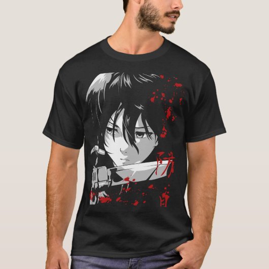 Eren gegen Armored Titan T - Shirt (Vorderseite)