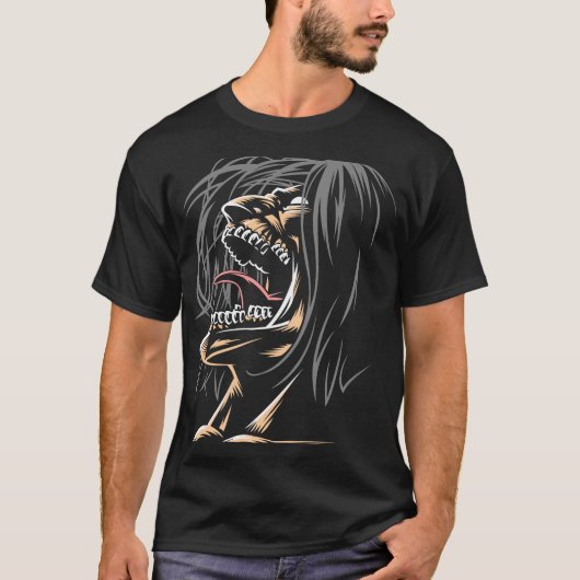 Eren Yeager Freedom Quote T-Shirt (Vorderseite)
