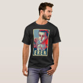 Eren Yeager Poster T-Shirt (Vorne ganz)