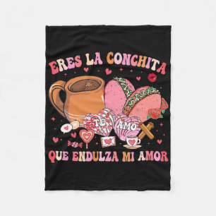 Eres La Conchita Que Endulza Mi Amor Mexikanischer Fleecedecke