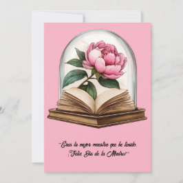 "Eres la mejor maestra que he tenido. Madre" Einladung