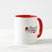 Eres Mi Amor Spanischer Romantischer Kaffeebecher Tasse (VorderseiteRechts)
