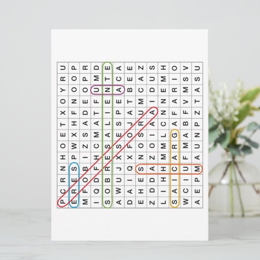 Eres una profesora sobresaliente. (Stehend Vorderseite)