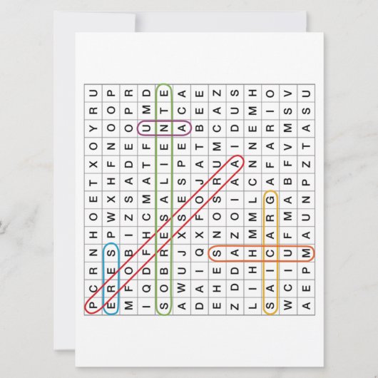 Eres una profesora sobresaliente. (Vorderseite)