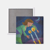 Erev Shabbat II Magnet (Vorderseite/Rückseite)