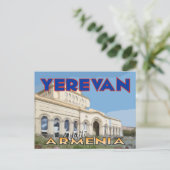 Erewan, Besuch Armenien Postkarte (Stehend Vorderseite)