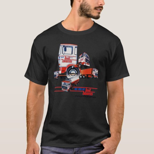 ERF TRUCKS 1980s ADVERT44 T-Shirt (Vorderseite)