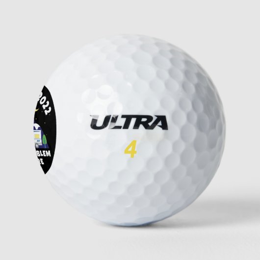 Erfahren Sie 2022 - Nicht mein Problem mehr - Moto Golfball (Logo)