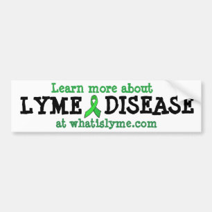 Erfahren Sie mehr über den Lyme Disease Autoaufkle Autoaufkleber