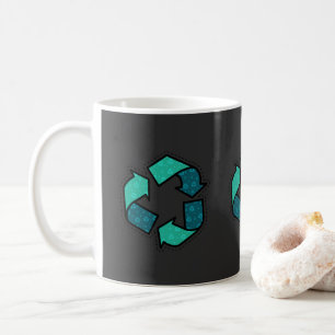 Erfahren Sie mehr über den Recycle - Earth Day Kaffeetasse