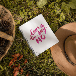 Erfahren Sie, nein zu sagen - pink Planer