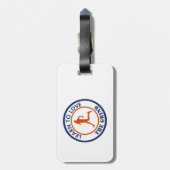 Erfahren Sie, wie Sie den Grind in Liebe bringen Gepäckanhänger (Rückseite vertikal)