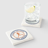 Erfahren Sie, wie Sie den Grind in Liebe bringen Steinuntersetzer (Seitenansicht)