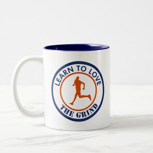 Erfahren Sie, wie Sie den Grind in Liebe bringen Zweifarbige Tasse (Links)