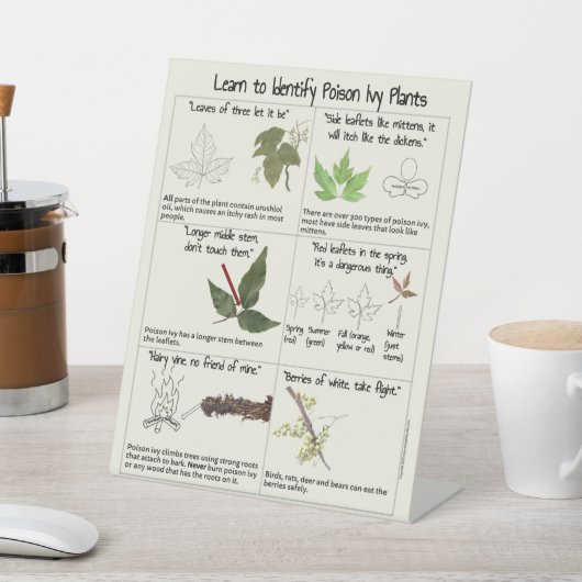Erfahren Sie, wie Sie Gift-IV-Pflanze identifizier Sockelschild (In SItu)